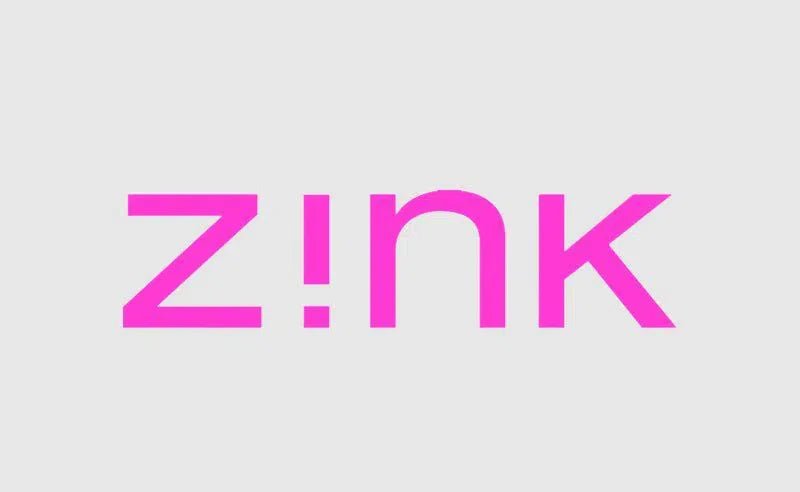 Pink Zink logo displayed in Eklexic article in Zink Magazine Fall 2014 issue