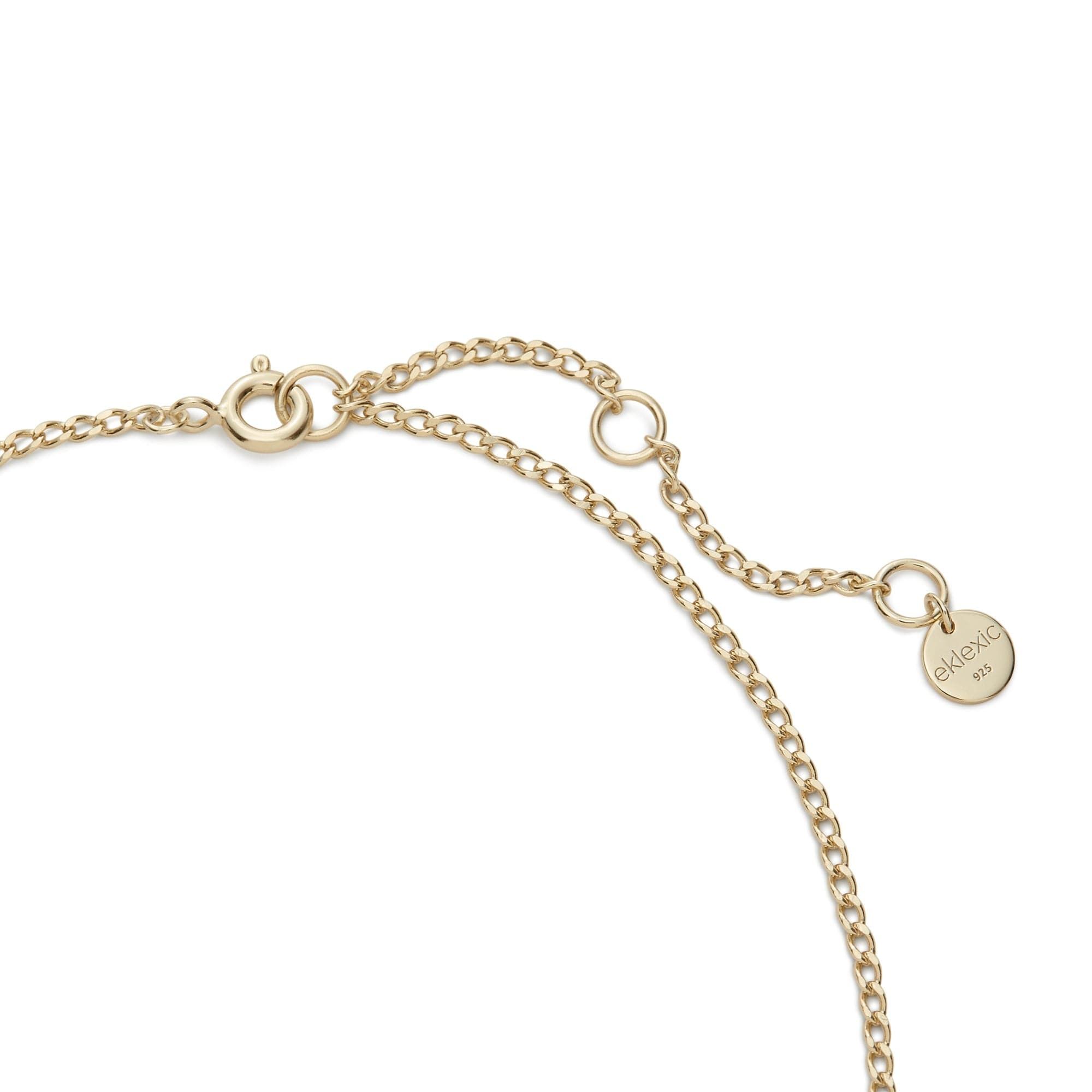 Diamond Studded Lariat - 14k Solid Gold & Diamond
