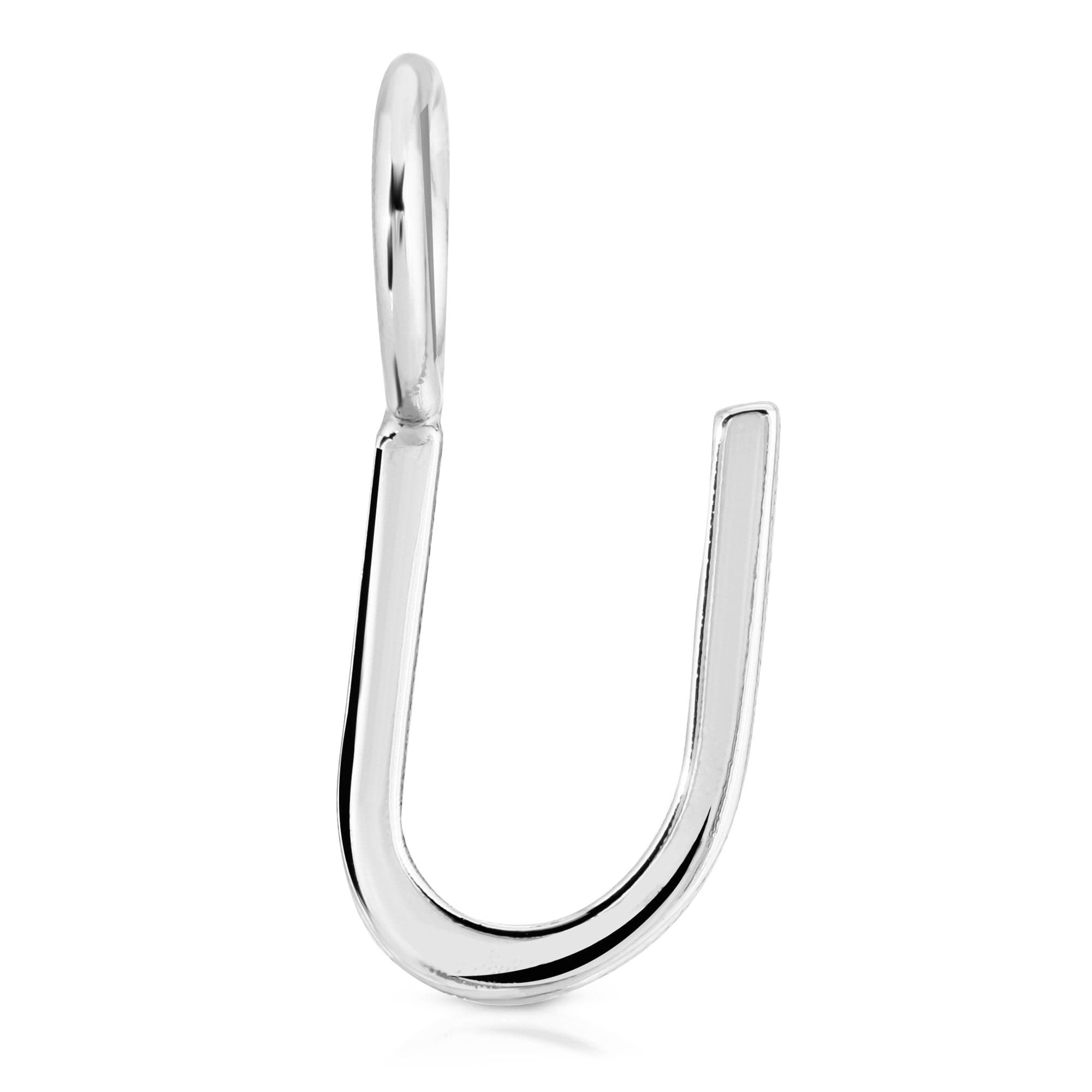 Silver-colored ear cuff from Silver Essential Letters looks super cute and trendy
