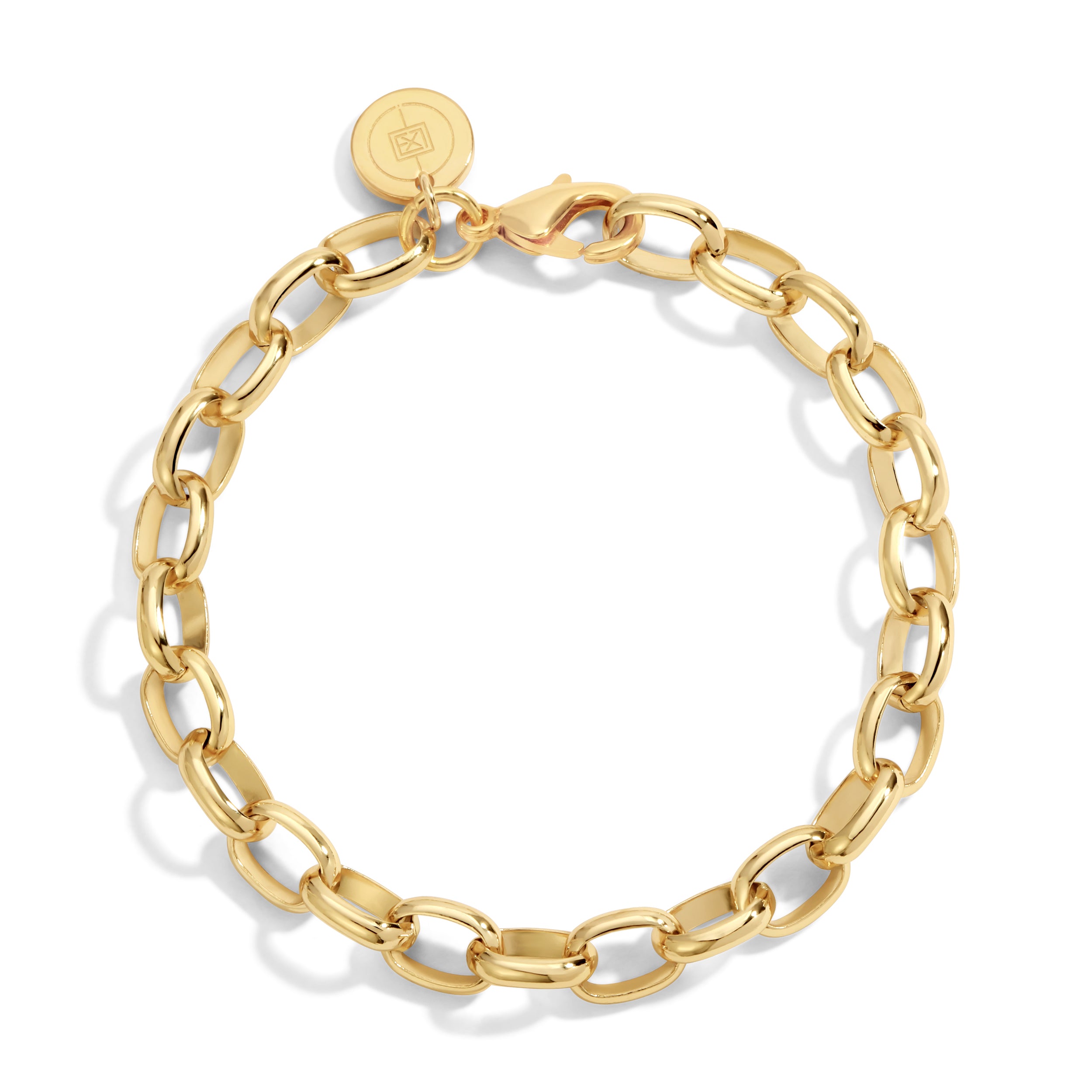 Oval Link Chain Bracelet - eklexic