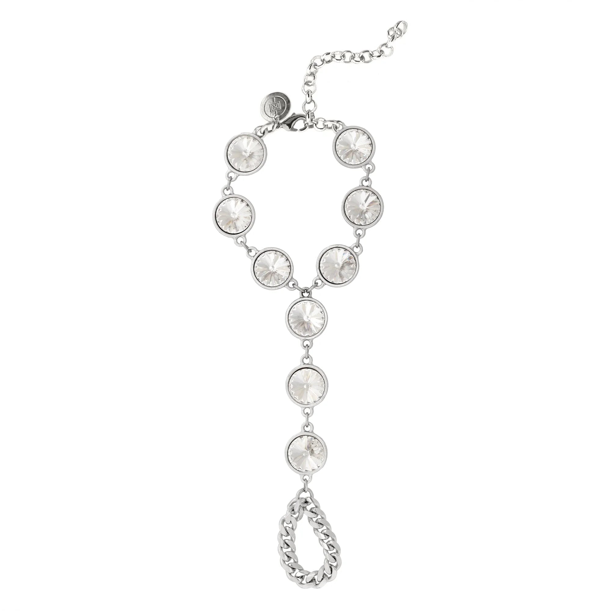 Show Stopper Crystal Hand Chain