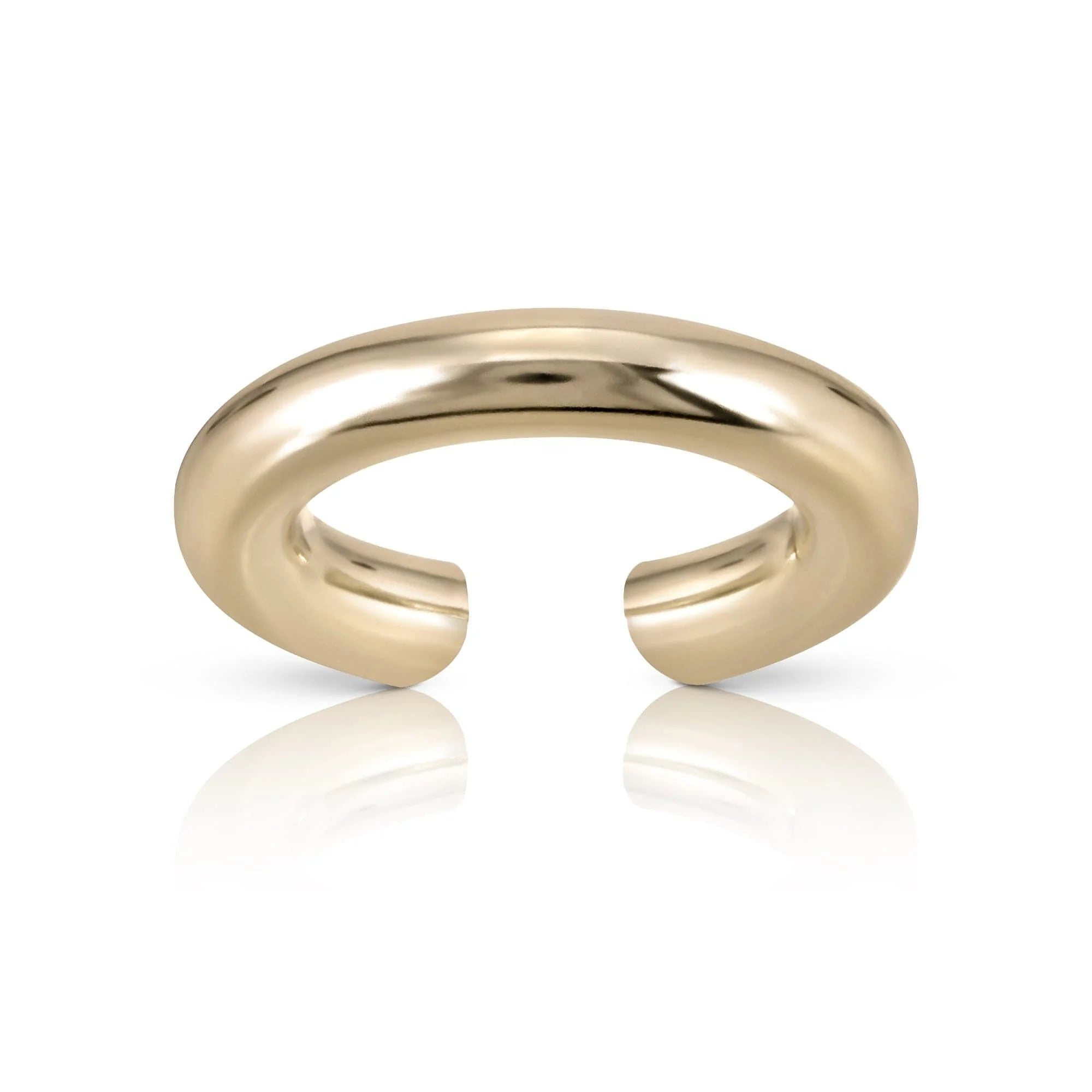 Gold-colored Lisa Ear Cuff looks stylish and trendy for your ears