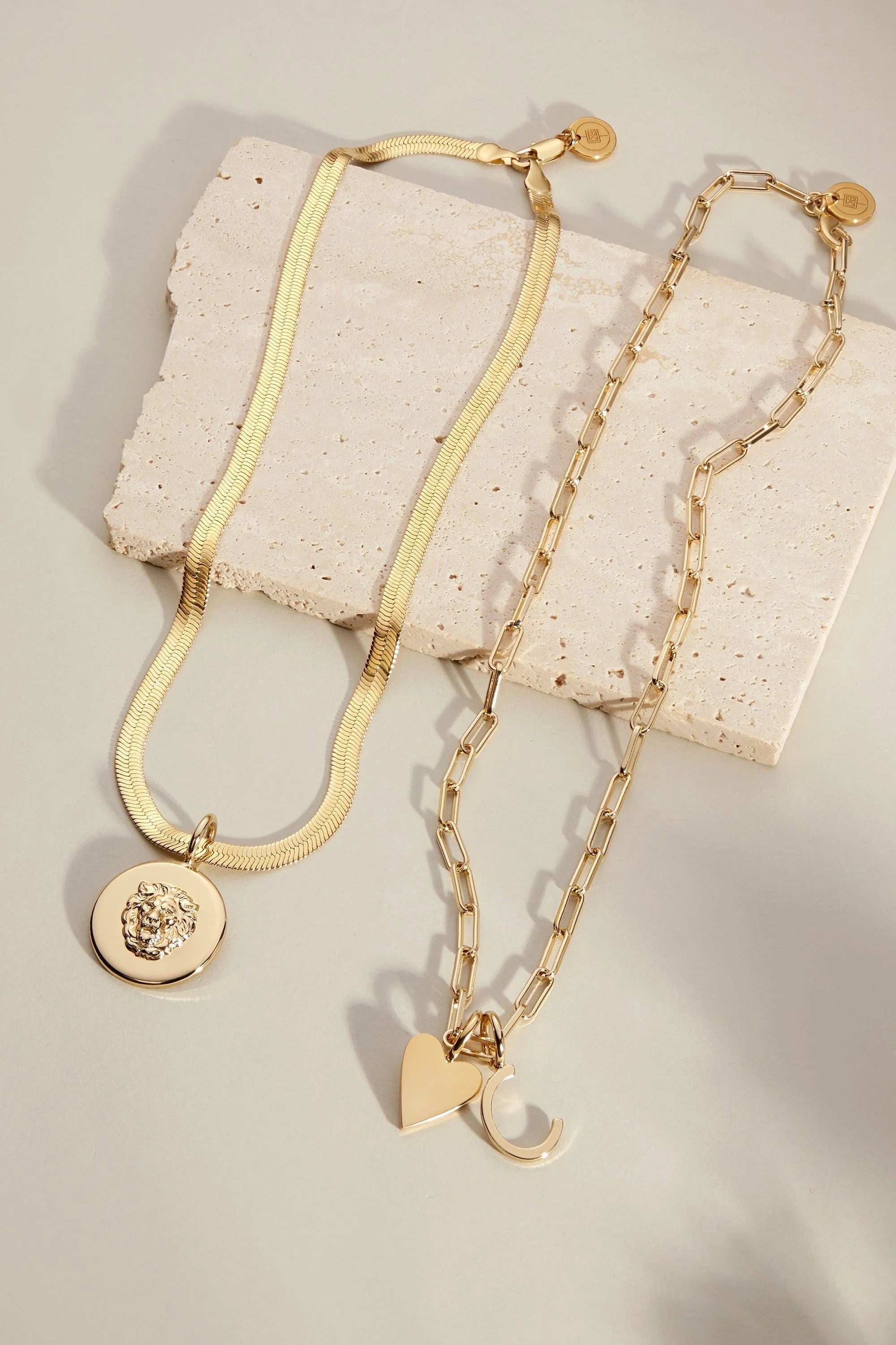 Gold-toned Melissa Pendant Necklace set perfect for casual or dressy outfits