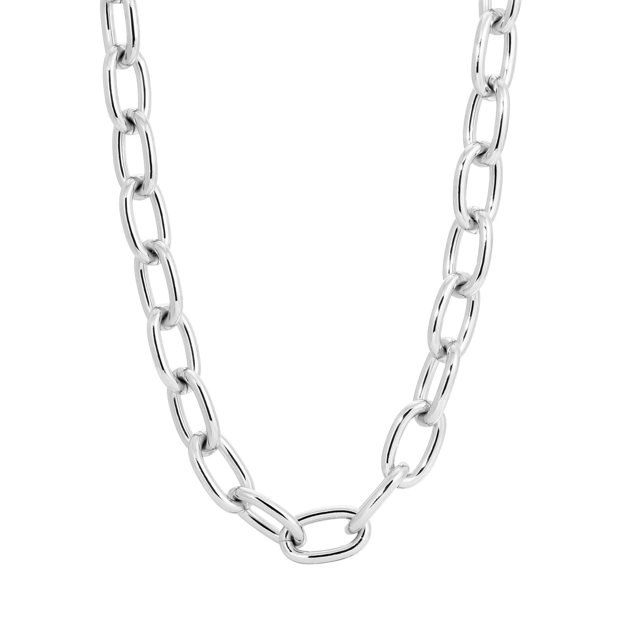 Silver chain necklace from the Alana Necklace collection perfect for stylish looks