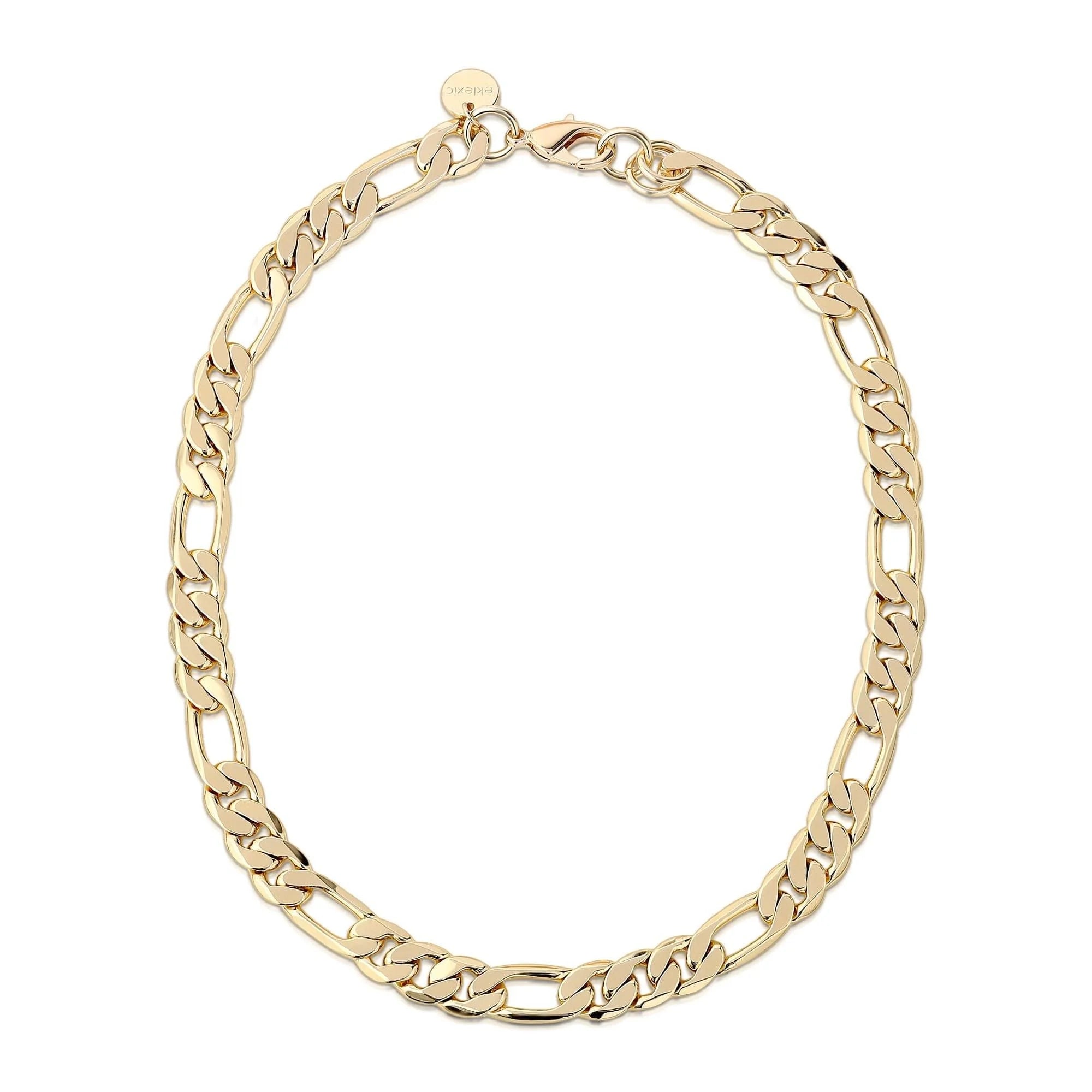 Gold-toned Figaro chain necklace from the Men’s Axel Necklace collection
