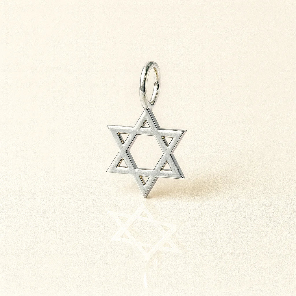 Star of David Pendant Silver Pendants