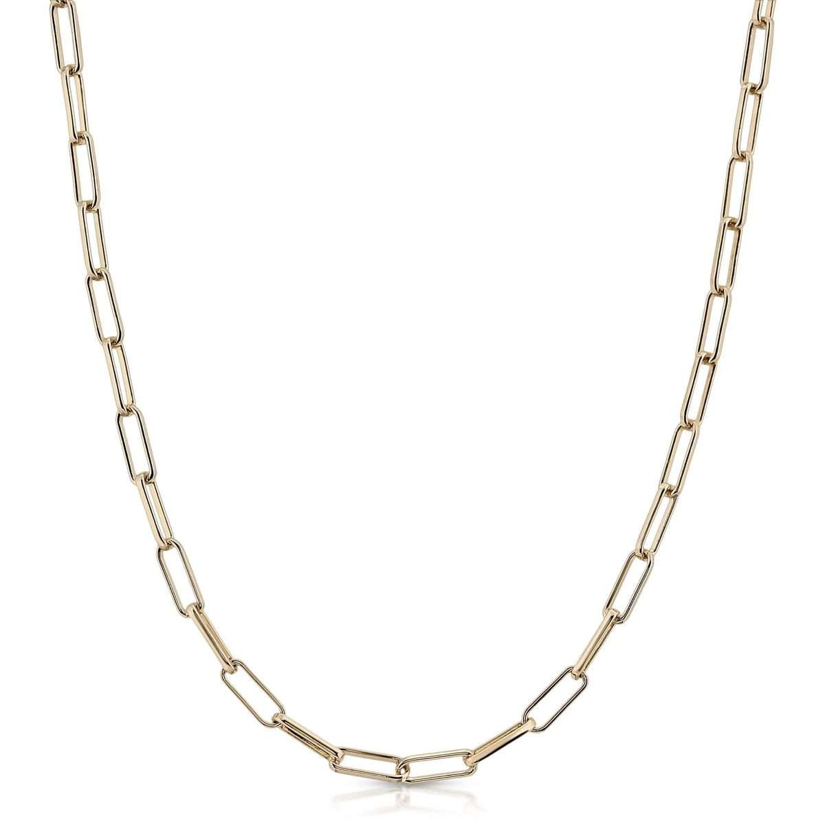 Gold rectangular link chain for Eyewear Chain - stylish and durable accessory