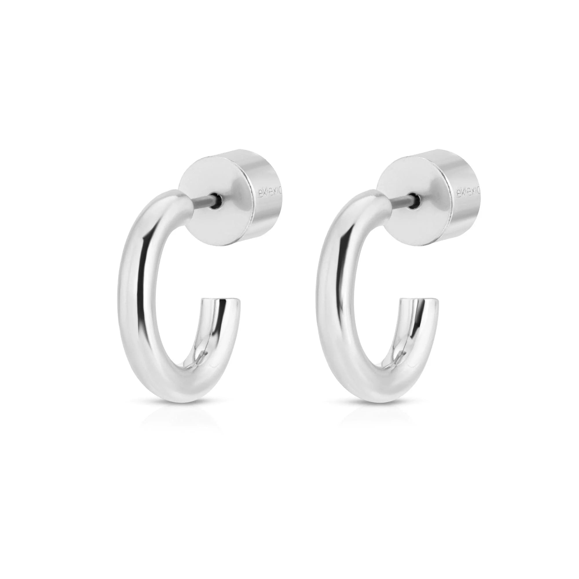 Lisa Huggie Hoops silver hoop earrings perfect for any casual look