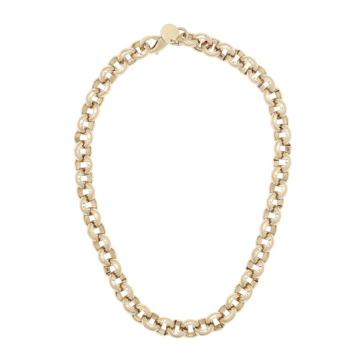 Gold chain necklace from Royal Necklace collection featuring a sleek, stylish design