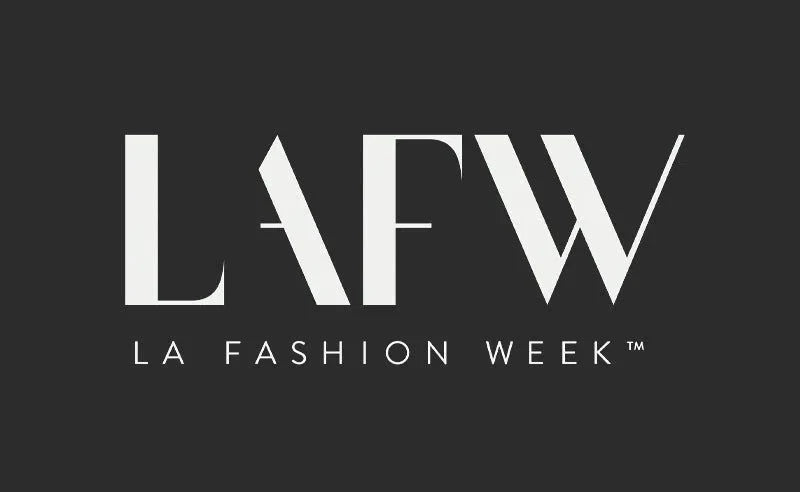 LA Fashion Week logo featured in article about SUR Lounge events and fashion trends.