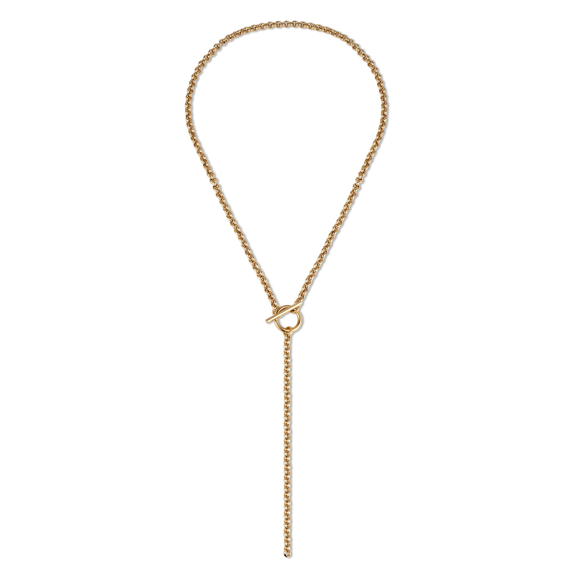 Micro Royal Rolo Toggle Lariat