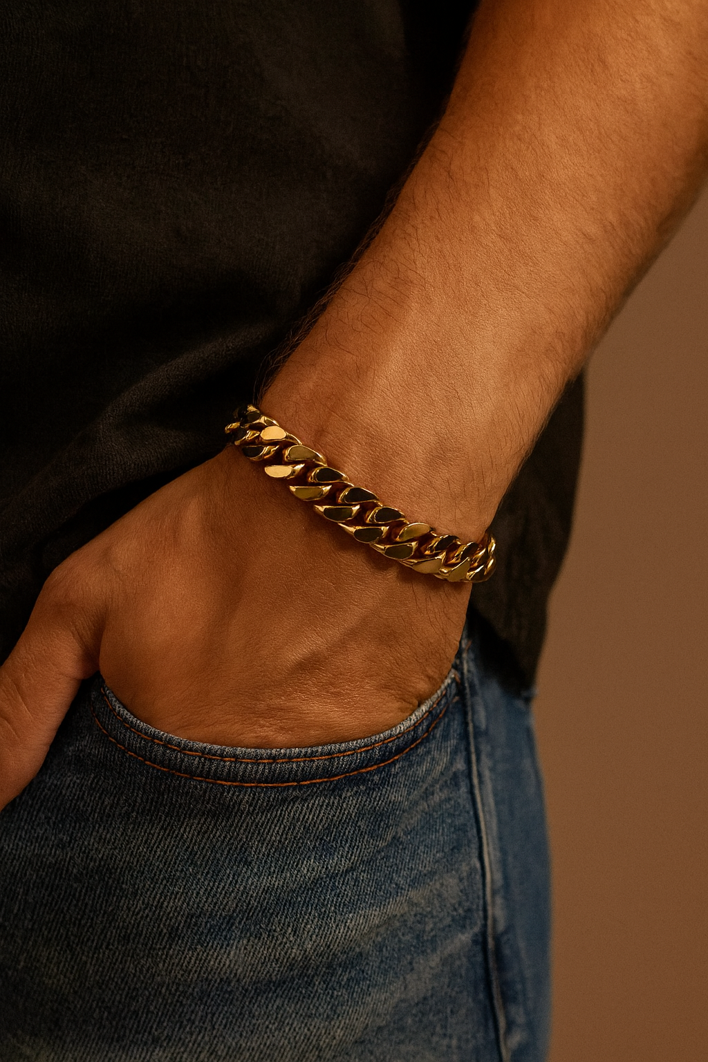 Men’s Curb Chain Bracelet - Chain Bracelets