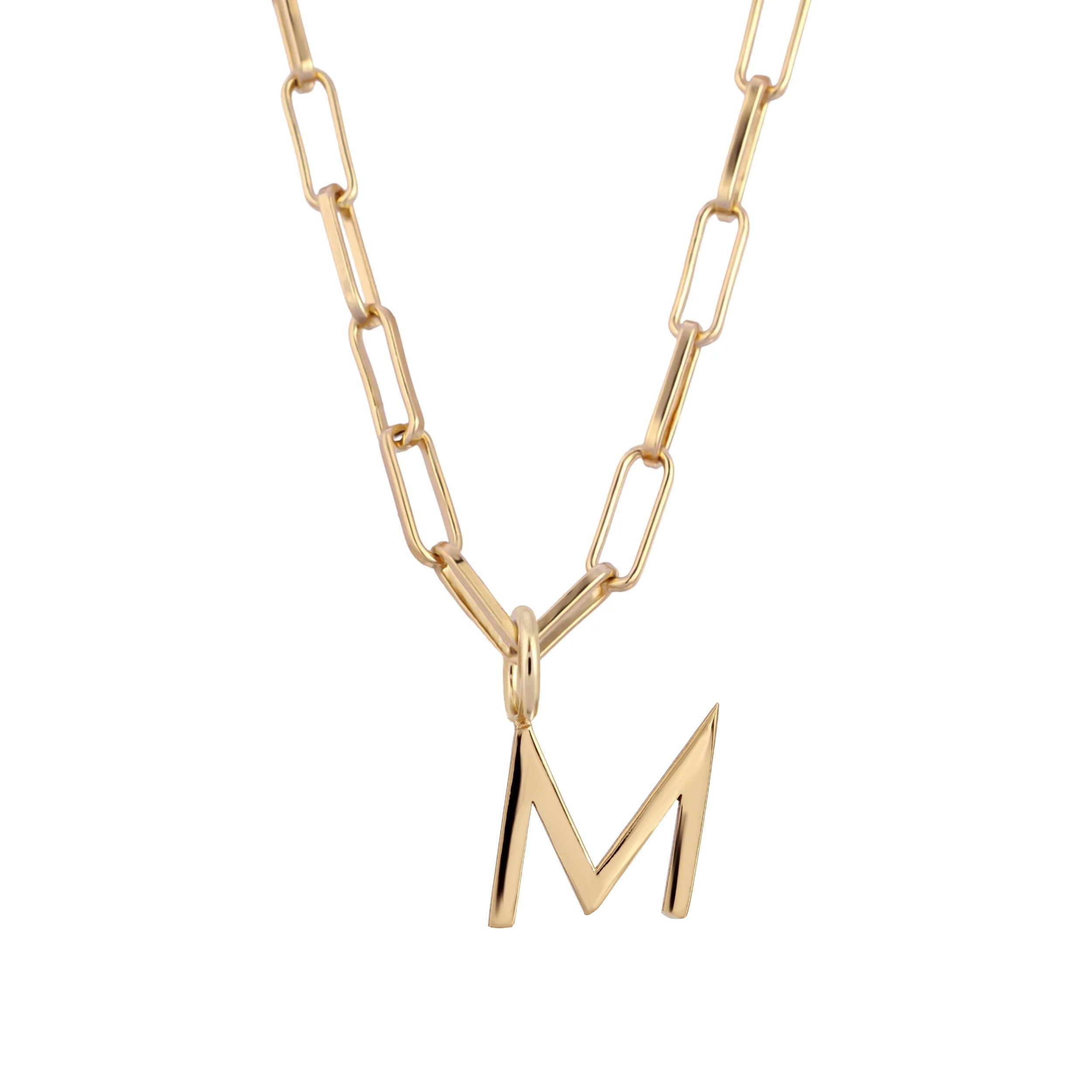 Essential Letter Charm Necklace