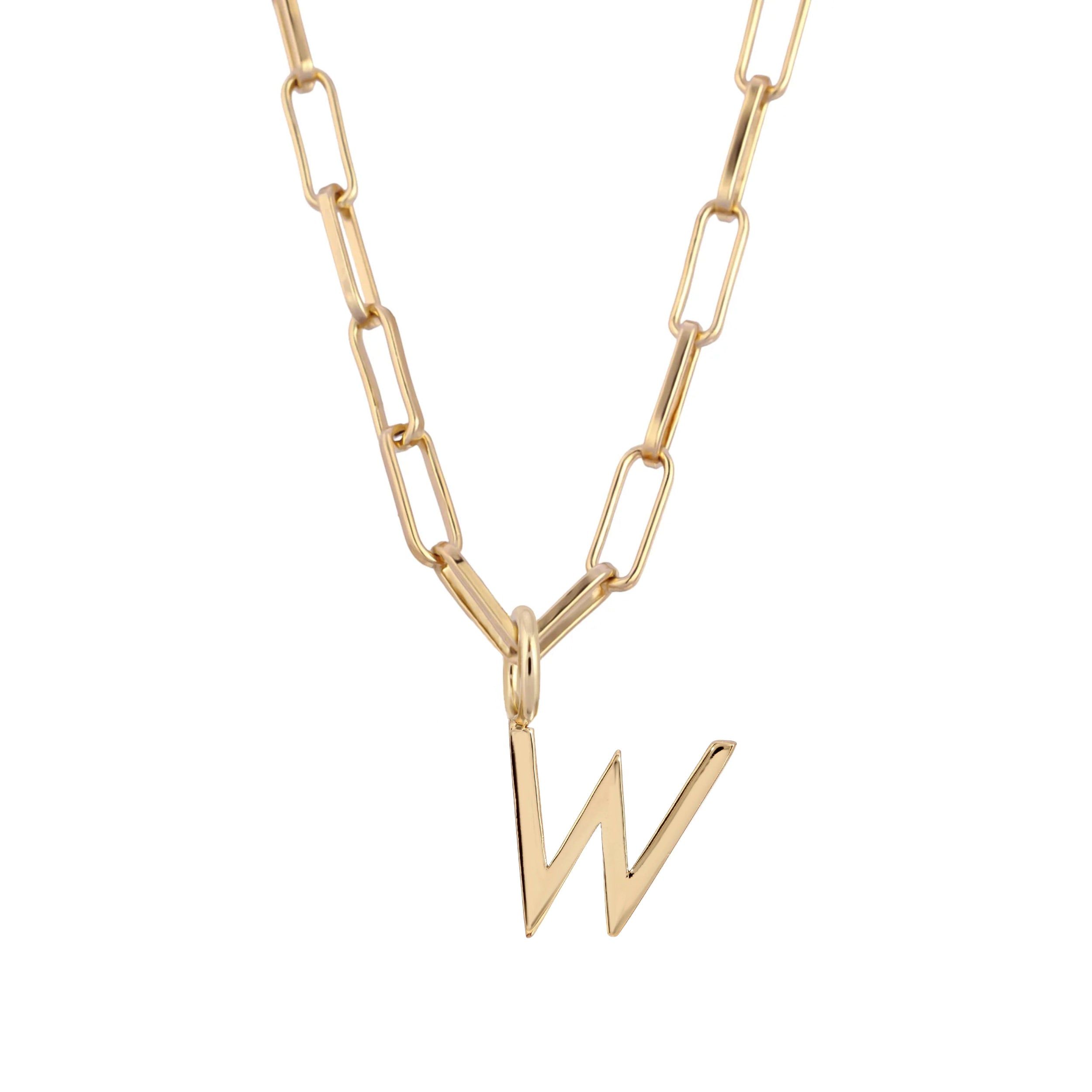 Essential Letter Charm Necklace