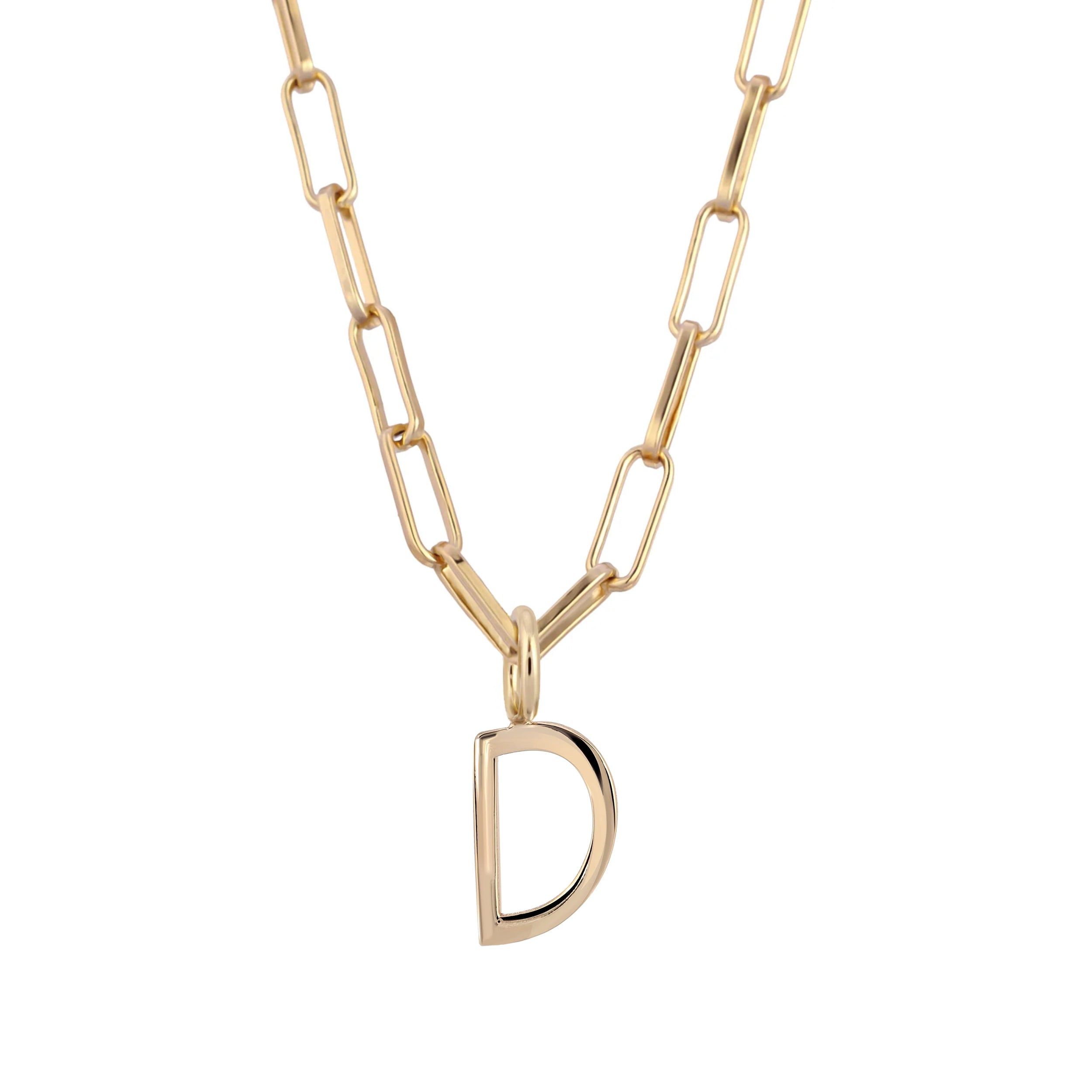 Essential Letter Charm Necklace