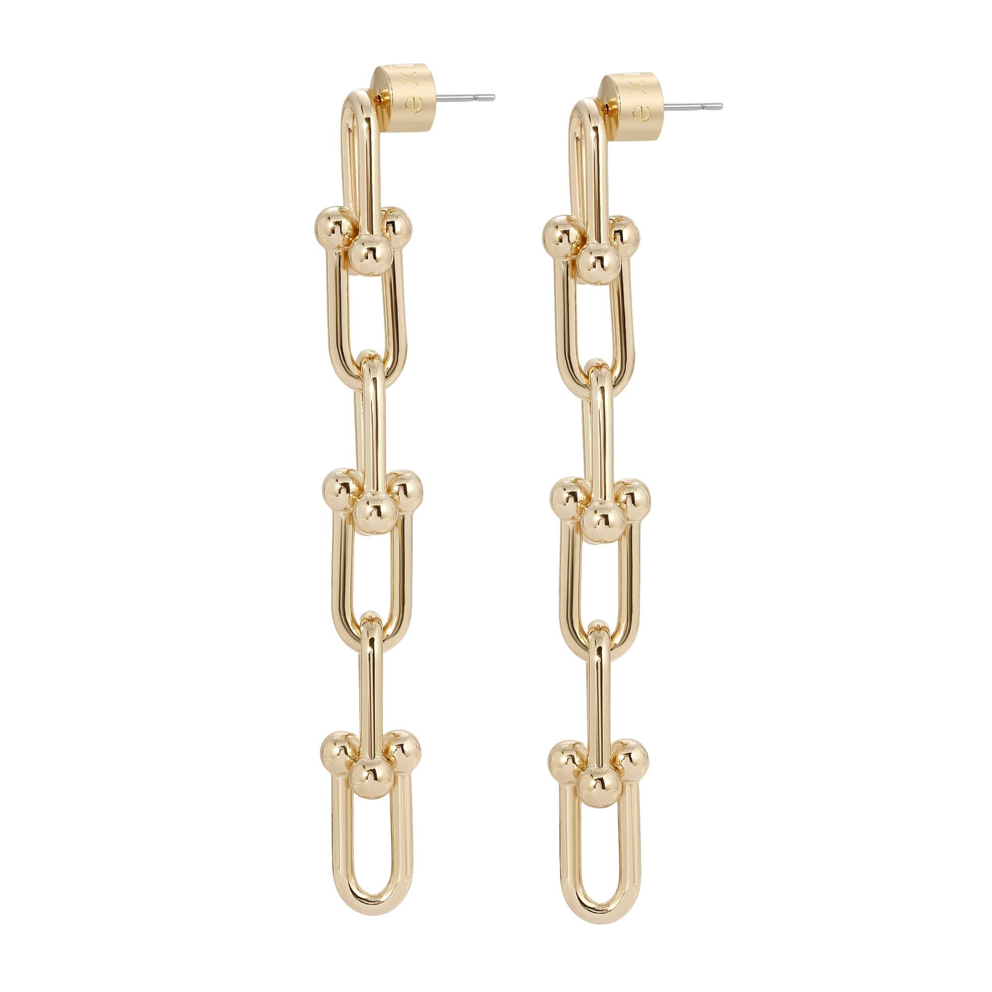 Margaux 6 Link Drop Earrings