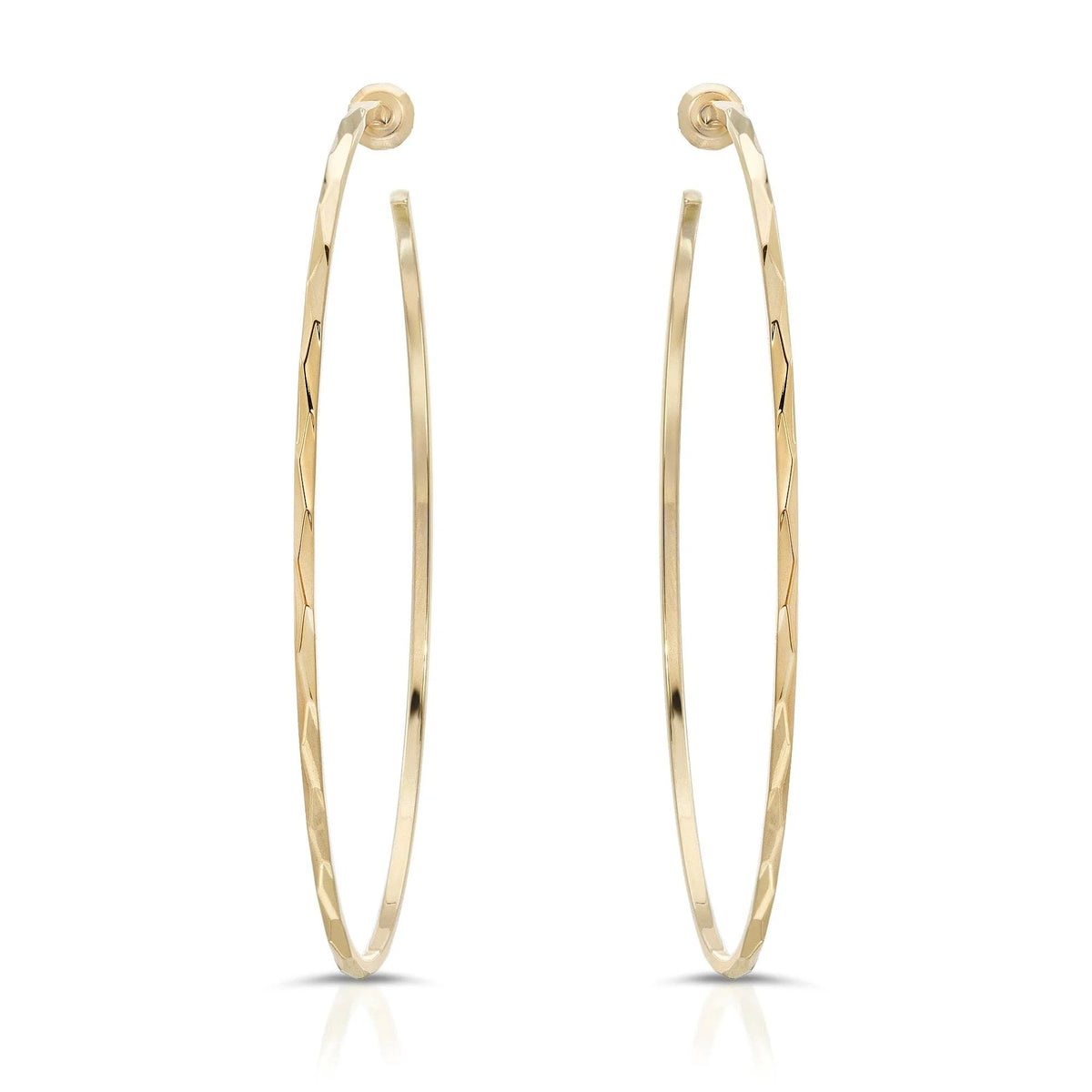 Avery Hoops gold hoop earrings for stylish everyday wear