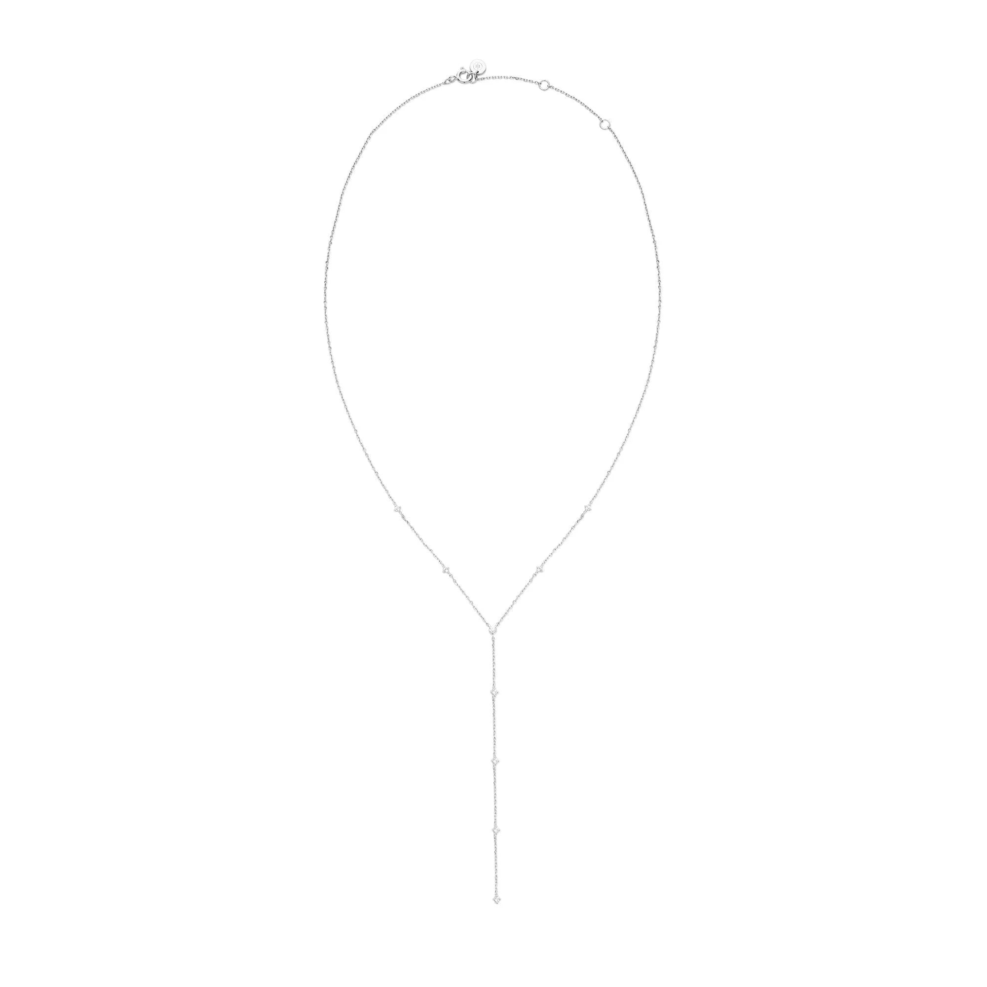 CZ Studded Lariat