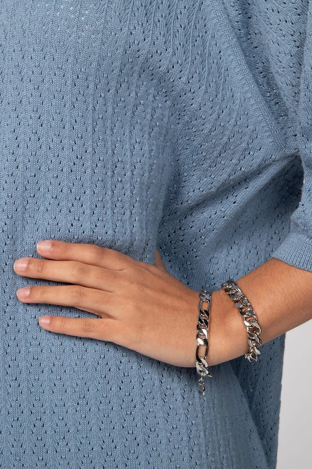 Silver chain bracelets from the Axel Bracelet collection for stylish accessories