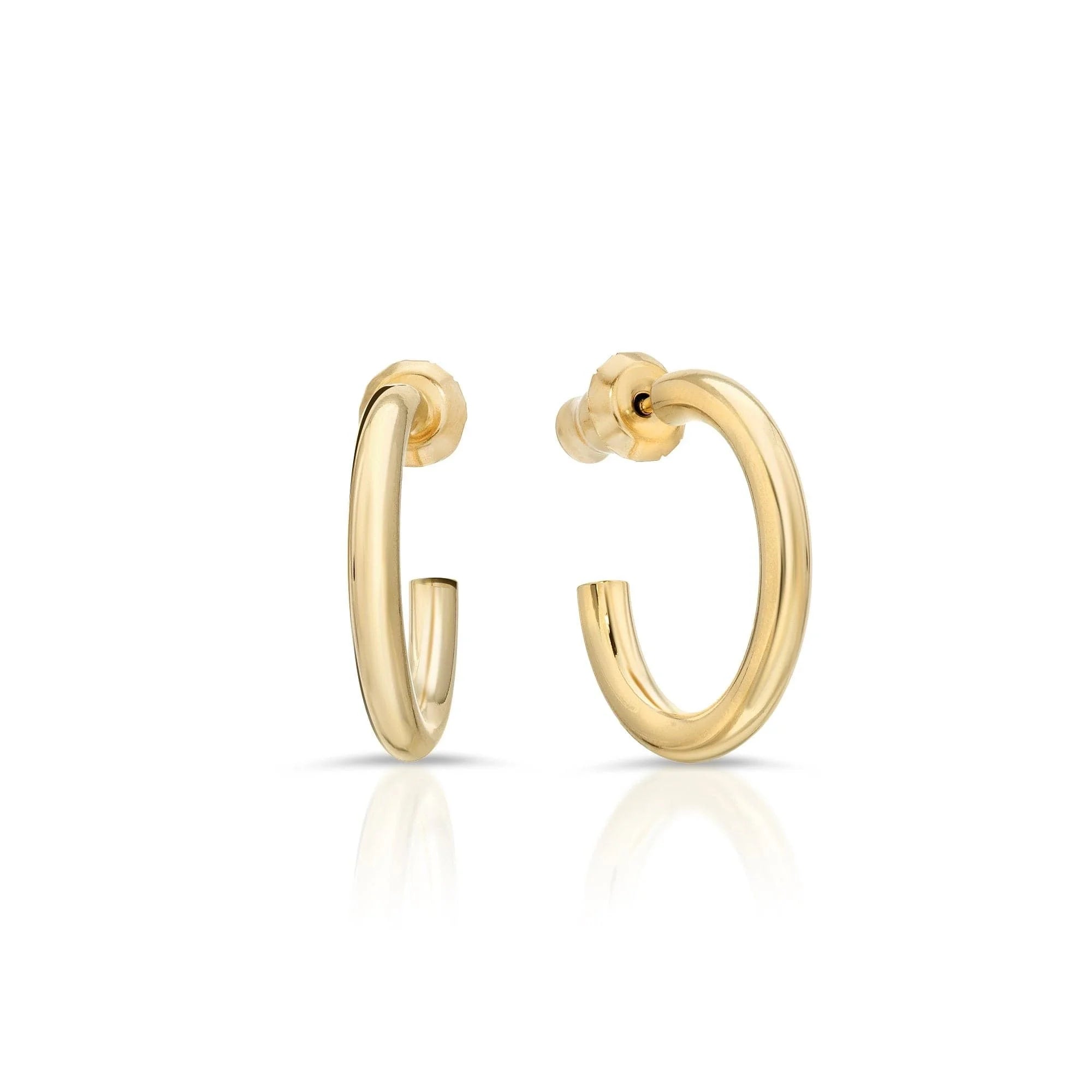 Mini .5 inch Gold Hoop Earrings perfect for a chic everyday look