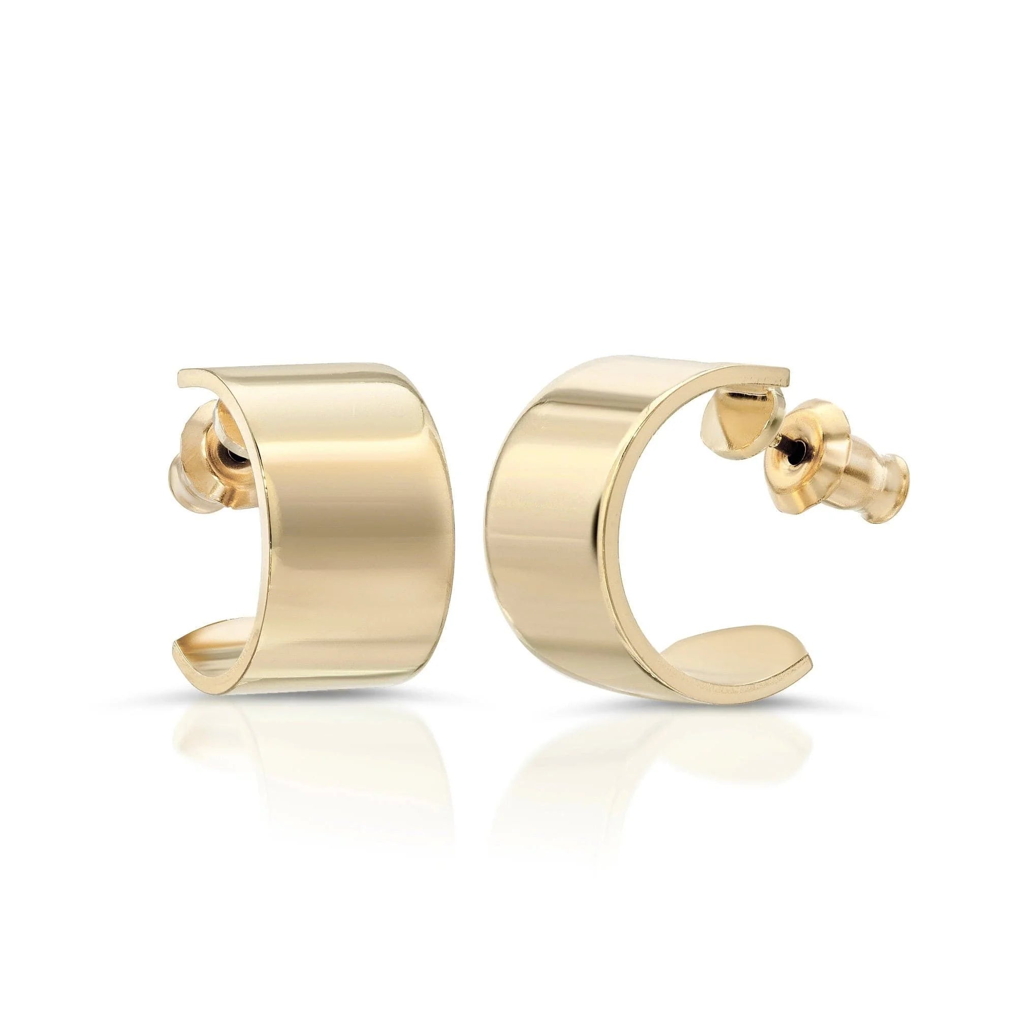 Mini .5 Skylar Hoops gold hoop earrings perfect for everyday style