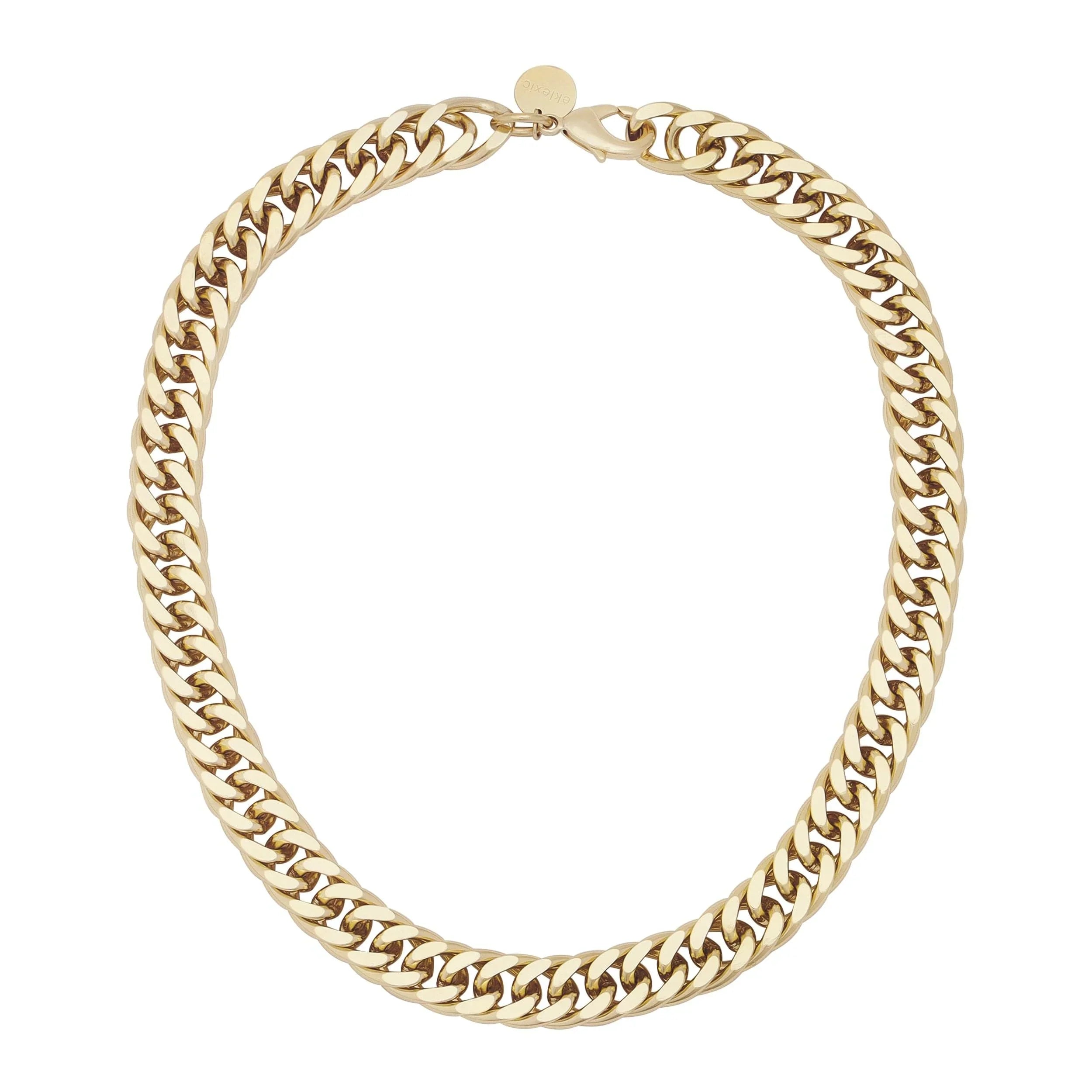 Arya Necklace Gold-toned chain necklace for a chic look