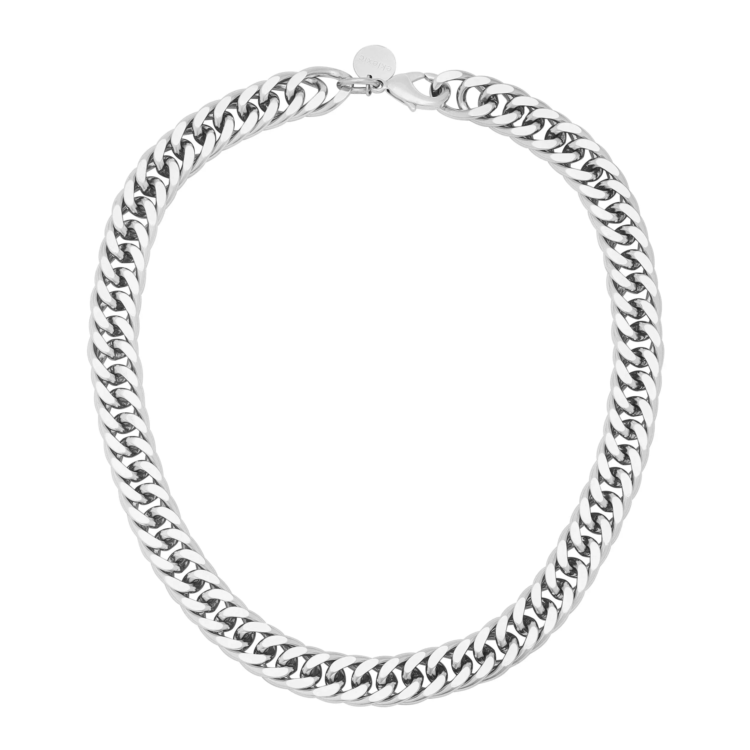 Silver chain necklace from Arya Necklace collection, stylish and lightweight jewelry