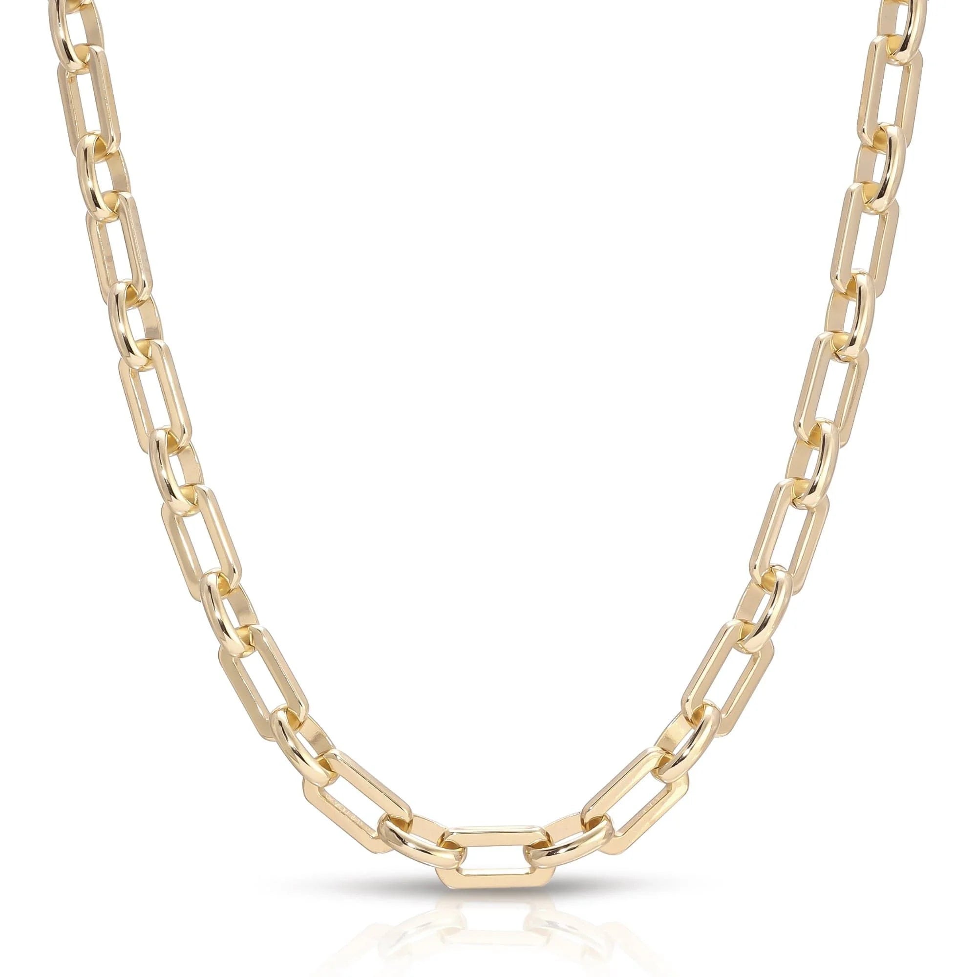 Gold chain necklace from Liv Necklace collection, perfect for any style
