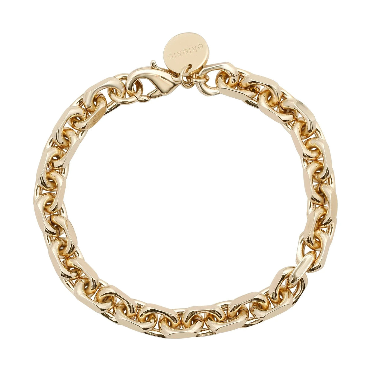 Gold-toned Gianni Bracelet with stylish chain link design perfect for any look