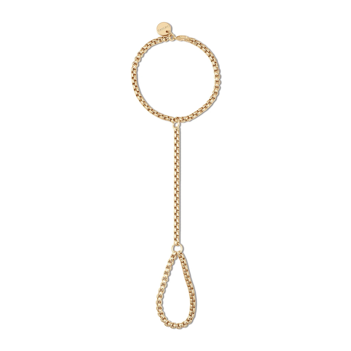Luciana Hand Chain - GOLD / 6.5’’ - Chain Bracelets